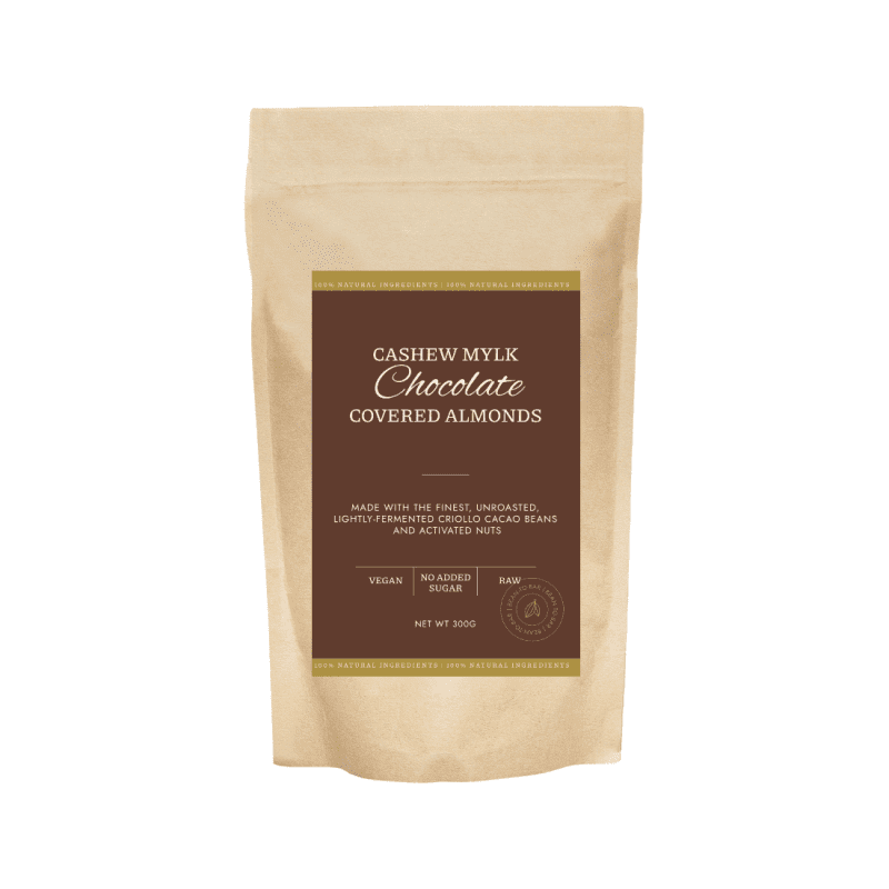 Cashew Mylk Chocolate Covered Almonds