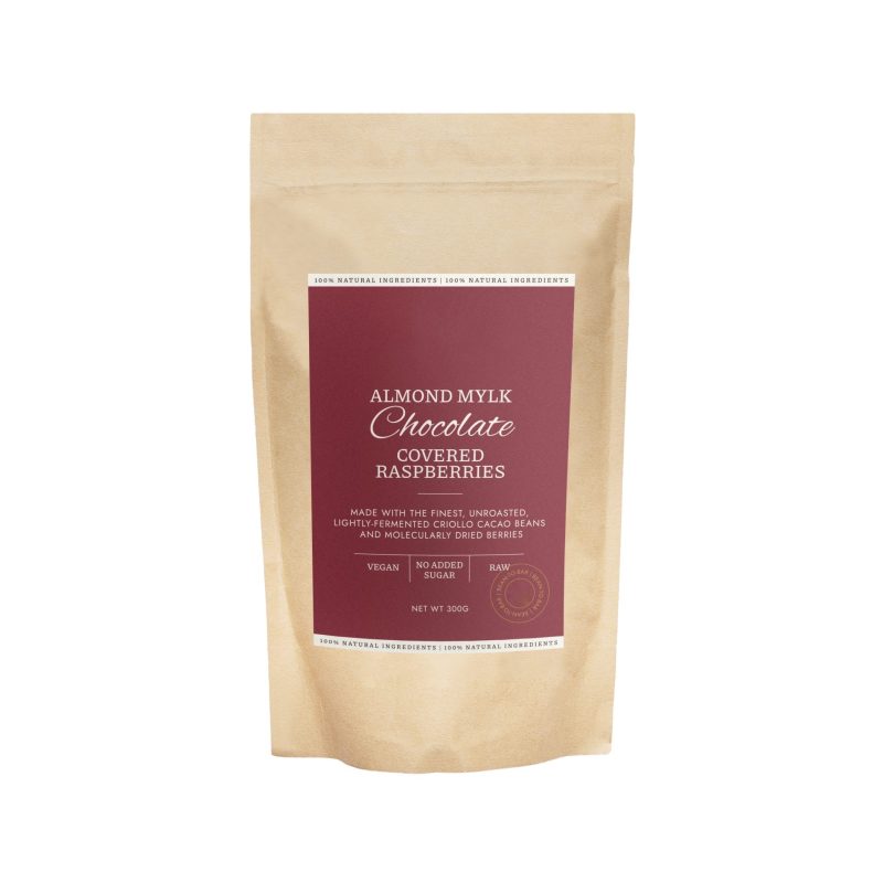 Almond Mylk Chocolate Covered Raspberries